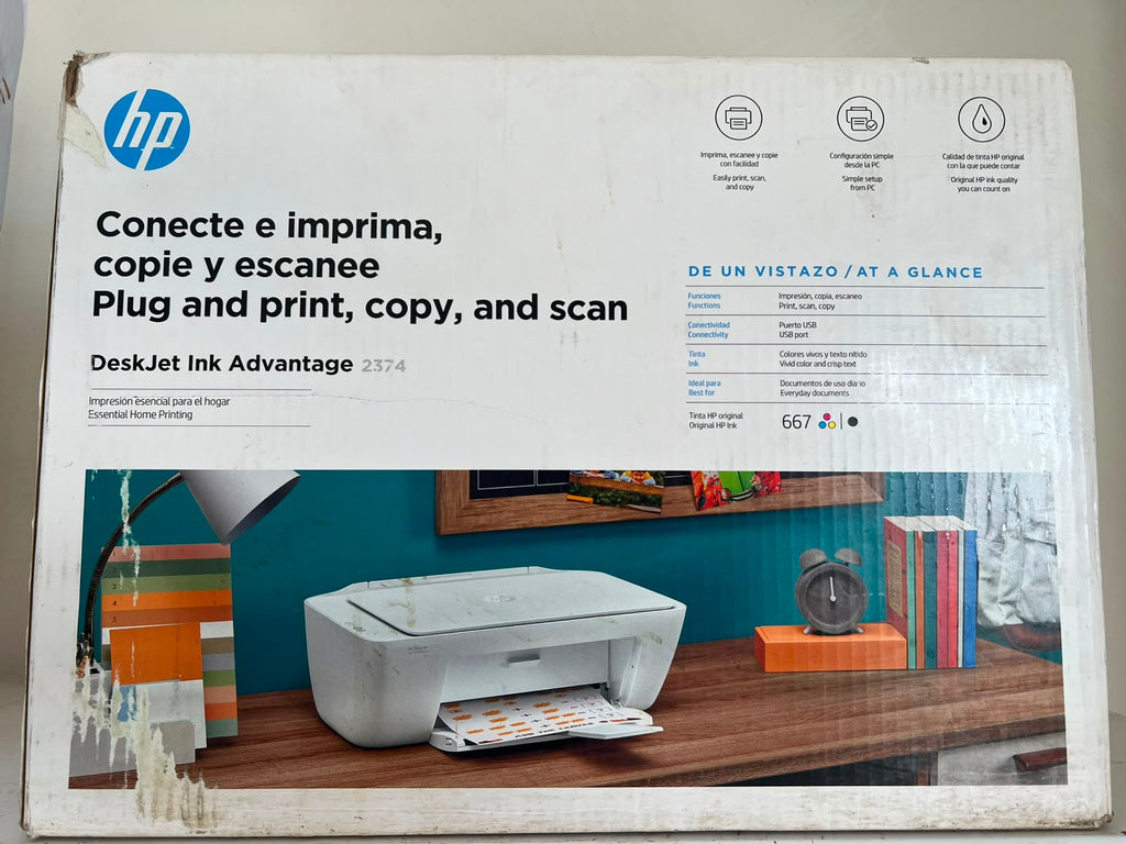 IMPRESORA HP DESKJET INK ADVANTAGE 2374