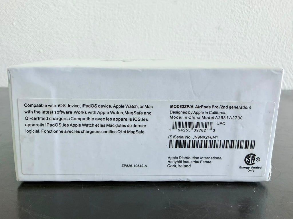 Apple AirPods Pro 2ª generación Con Estuche De Carga USB-C Blanco (Nuevo con caja abierta)