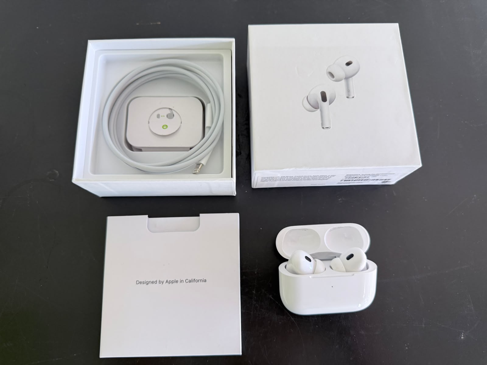 Apple AirPods Pro 2ª generación Con Estuche De Carga USB-C Blanco (Nuevo con caja abierta)