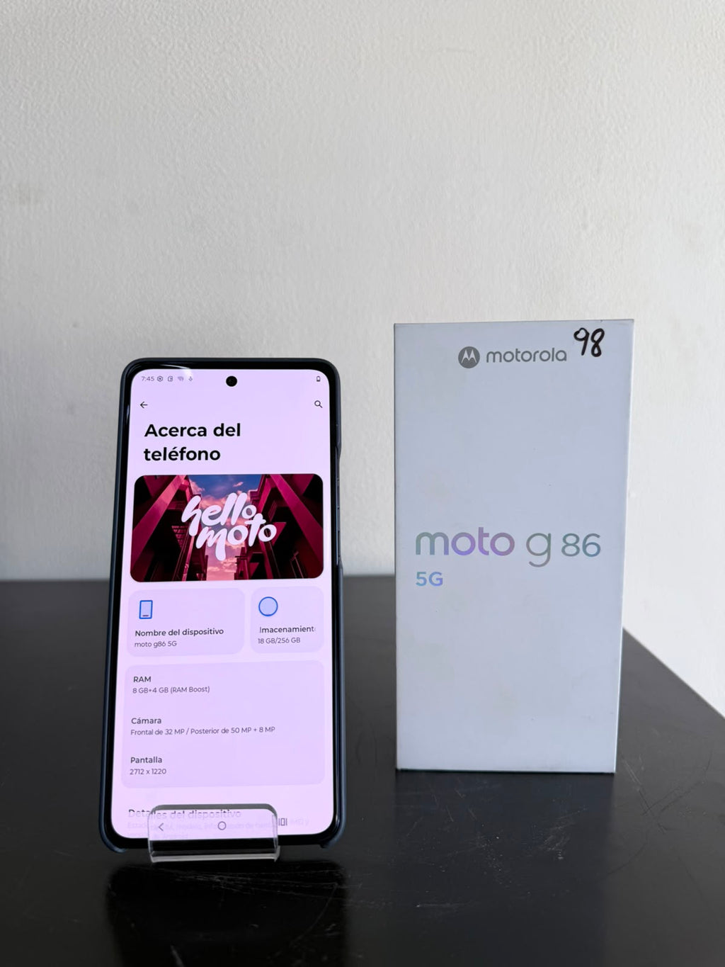 Motorola Moto G86 5G 256GB 8GB RAM (Usado)