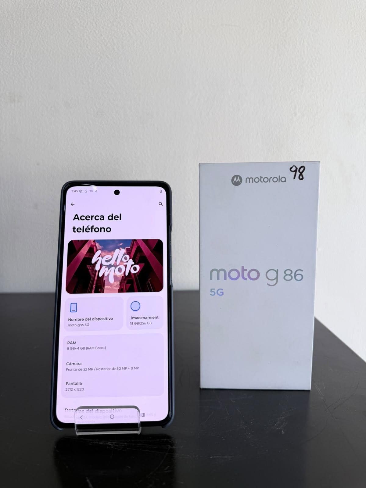 Motorola Moto G86 5G 256GB 8GB RAM (Usado)