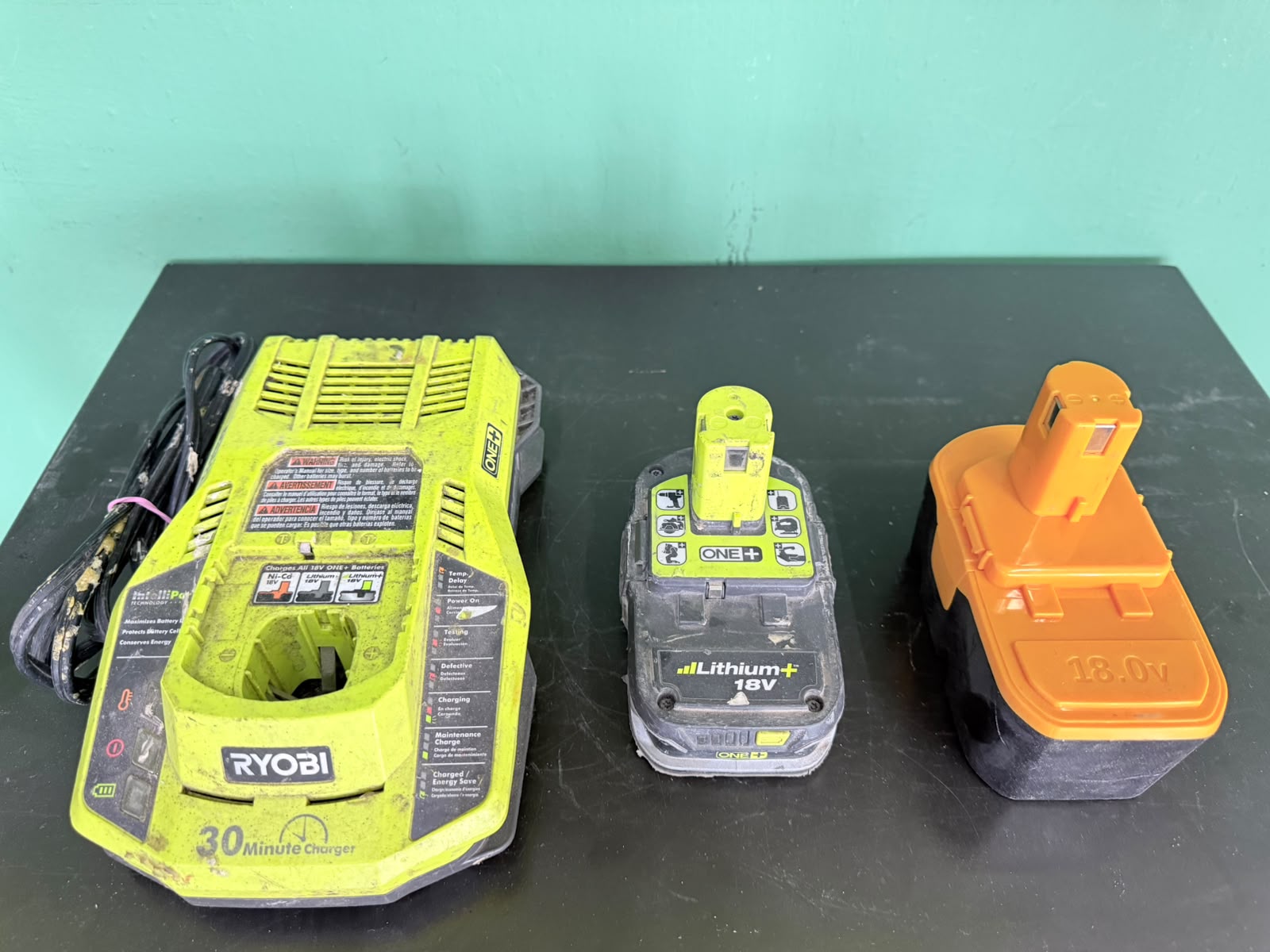 Kit de Herramientas Inalámbricas RYOBI ONE+ 18V – 5 Herramientas + Cargador + 2 Baterías