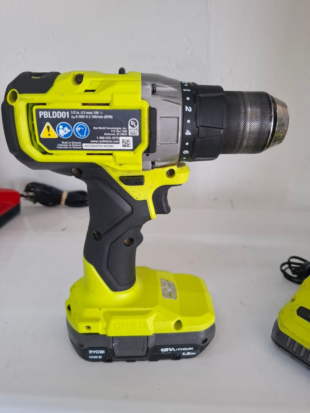 KIT TALADROS INALAMBRICOS RYOBI ONE+ BRUSHLESS