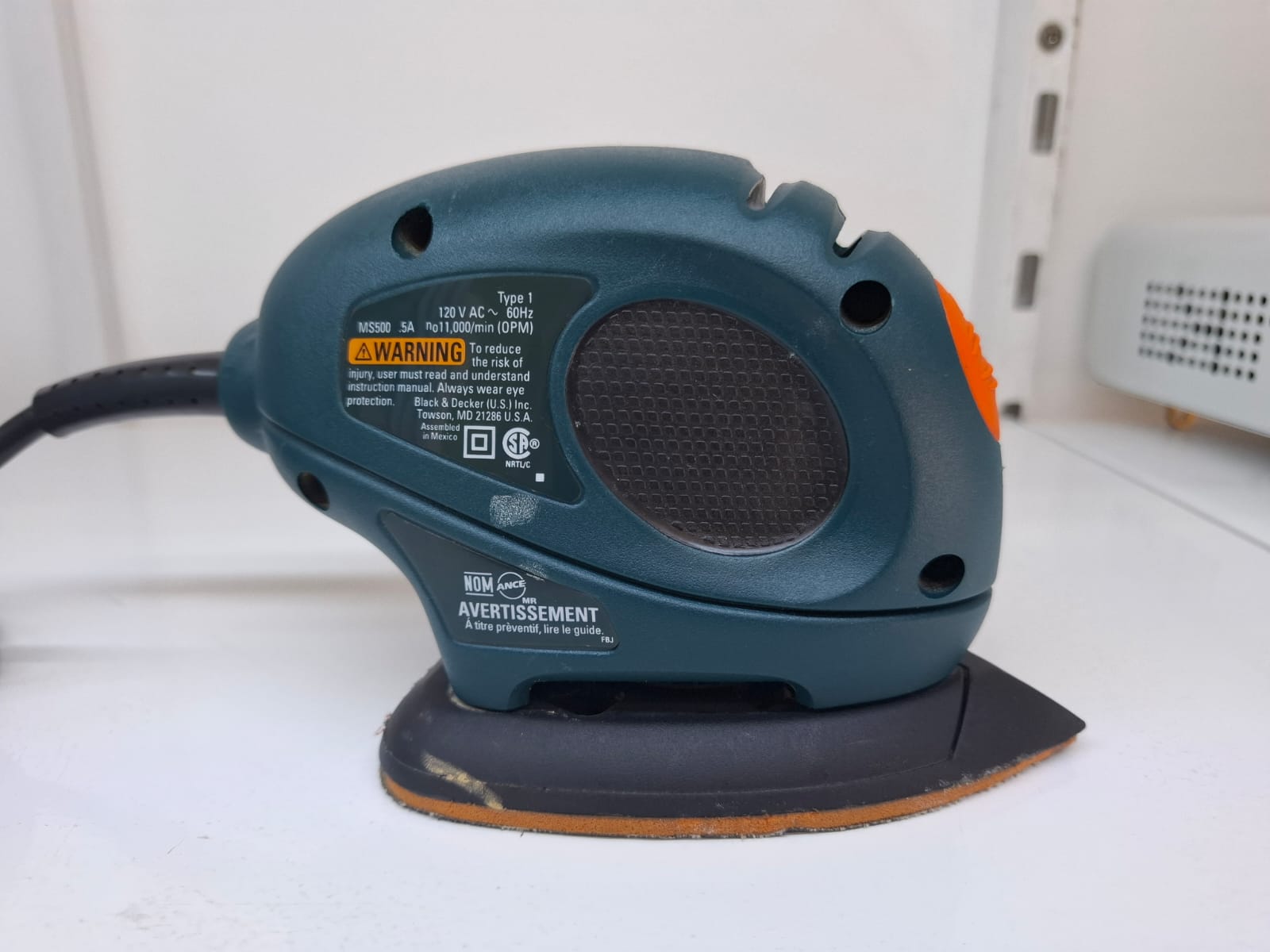 LIJADORA BLACK & DECKER MOUSE