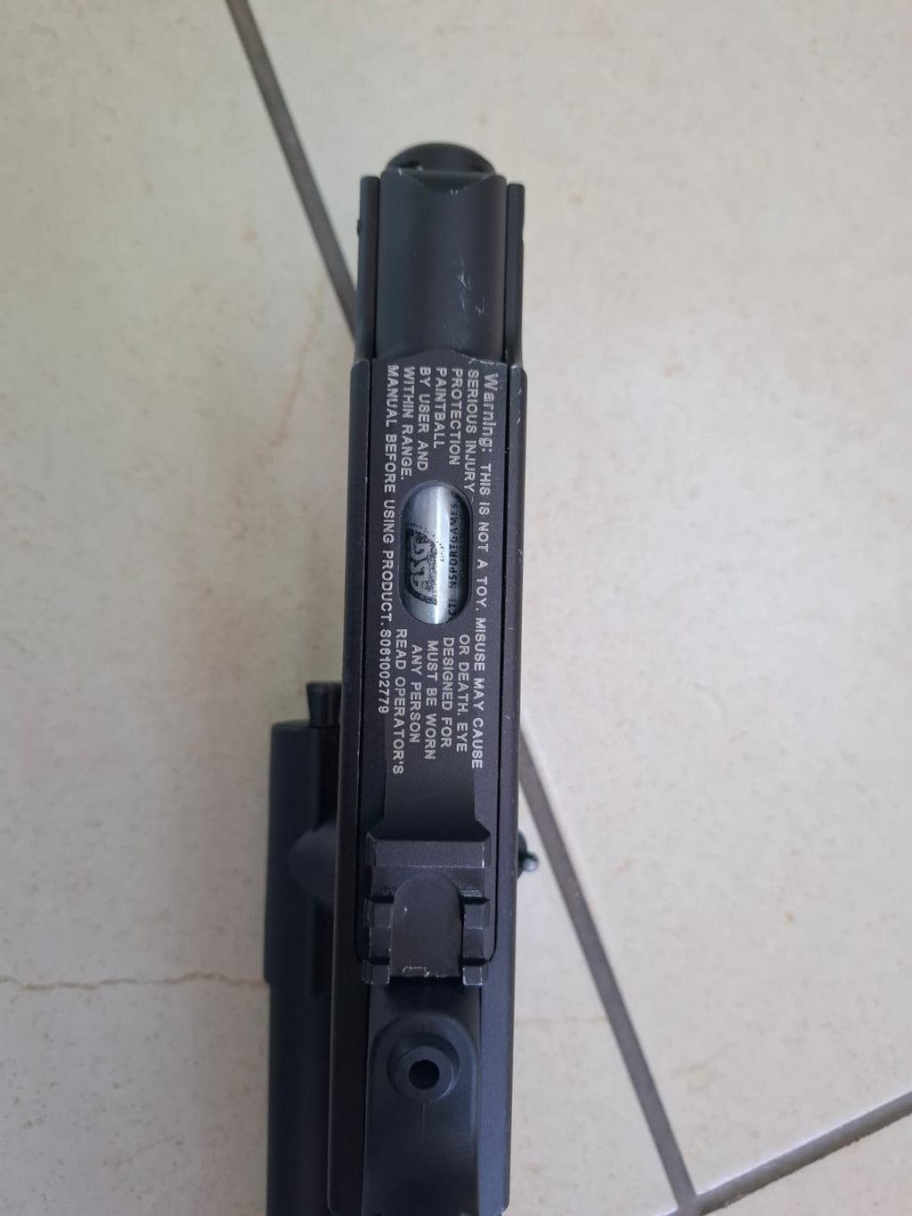 Pistola de Gotcha/Paintball